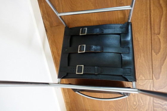 Martin Visser SE 06 Sedia da pranzo/da comodino Prima serie – Spectrum, Sedie da pranzo, Leather, Metal (photo 19 of 19)