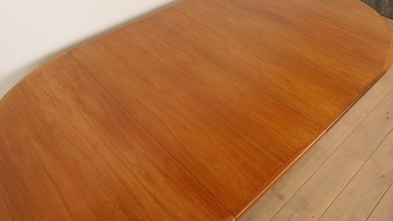 Image 1 of Tavolo da pranzo rotondo vintage | Teak | Allungabile | 120 - 220 cm