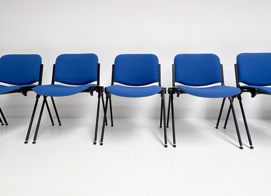 Image 1 of Satz von 7 Agora-Stühlen von Paulo Favaretto, 1960er Jahre