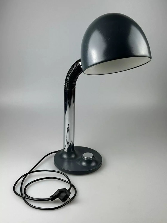 Image 1 of Lampada da tavolo anni '60-'70 Egon Hillebrand lampada a sfera design in metallo Space Age