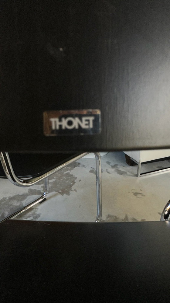 4 S43 THONET chairs – Dining chairs, Metal, Wood (photo 4 of 12)