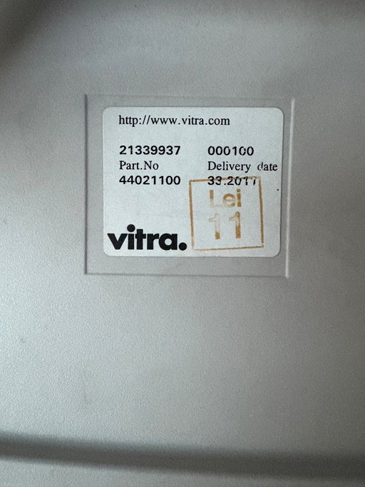 2 x Vitra Hal bar stool grey