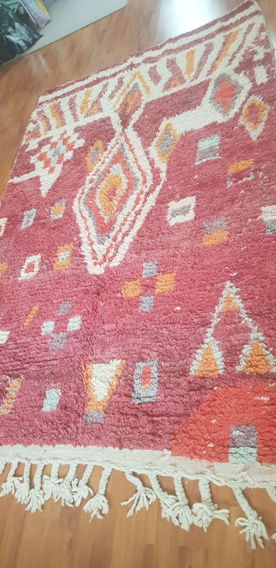 Image 1 of Handgeknoopt Berber kleed wol 150x245cm