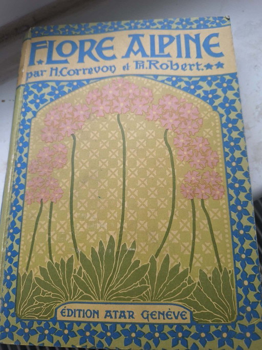 libro sulla flora alpina