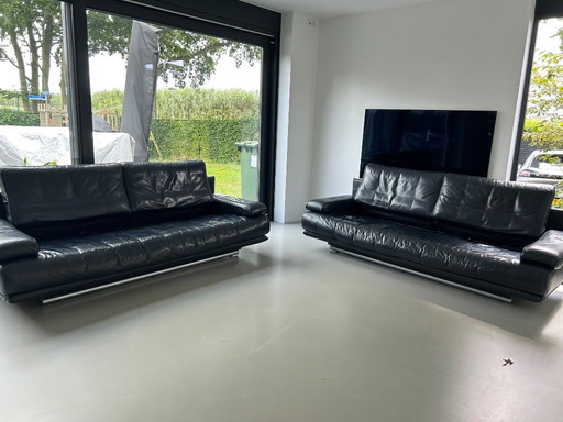 Rolf benz 6500 2x 3-seater
