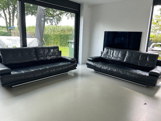 Image 1 of Rolf benz 6500 2x 3 places