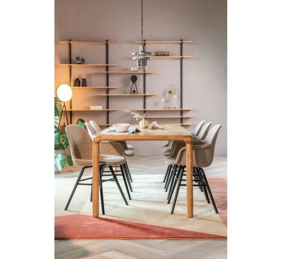 Image 1 of Zuiver Storm table in ash, 220 cm — Scandinavian design