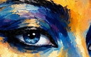 Acrylic Painting on Canvas "Egyptia" (60x80 Cm)