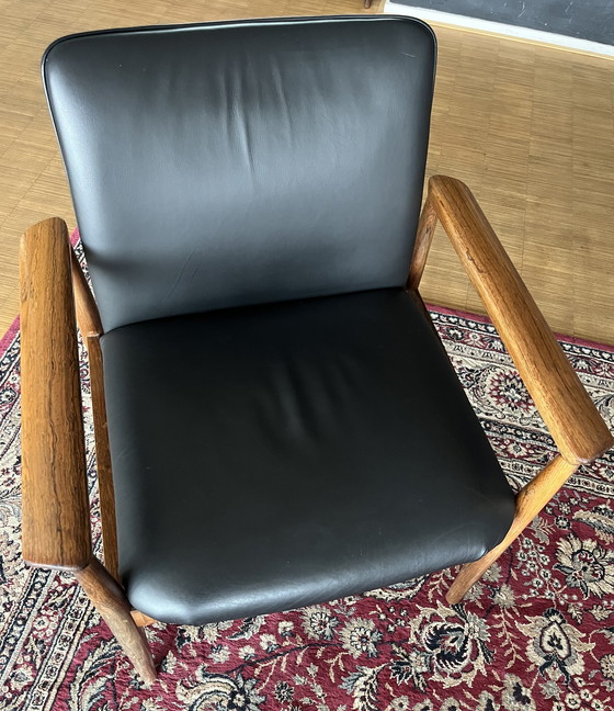 Image 1 of 2 x Finn Juhl Stühle Diplomat Sessel 209 Palisanderholz