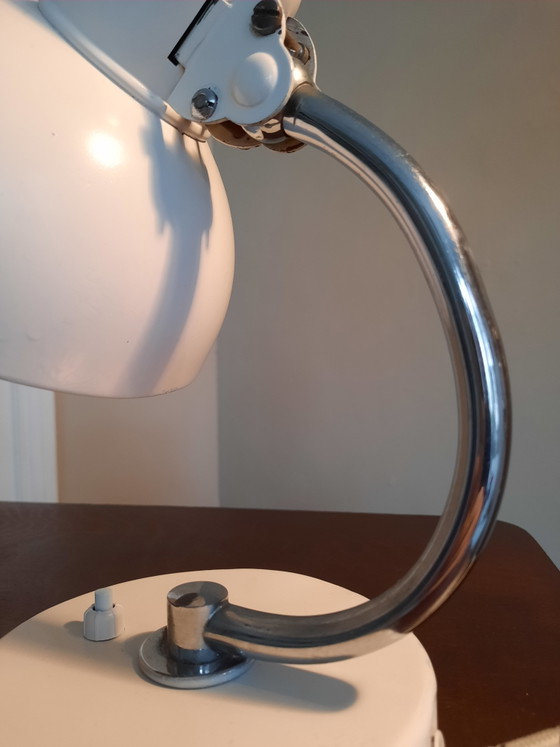 Kaiser iDell 6722 Table lamp, Art Deco, 1930s – Chrome, Metal (photo 12 of 14)