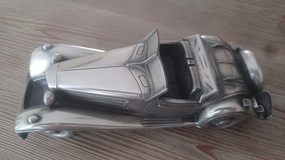 Image 1 of Modellino da scrivania Mercedes Benz 540K in latta e peltro, anno 1939.