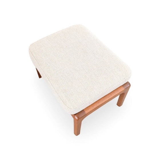 Set di 3 Poltrone Ole Wanscher Senator Highback Poul Jeppesen Ottomano – Legno (photo 13 of 14)