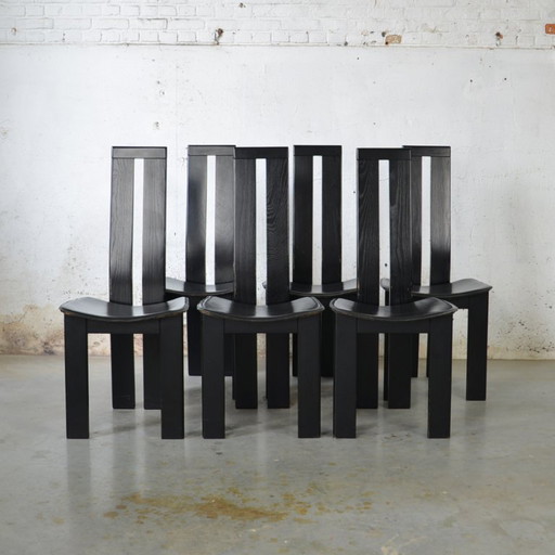 6x high back rest chairs