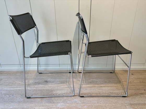 Image 1 of Set of 2 vintage Arrben "Sultana" design chairs, 1980s, Italy