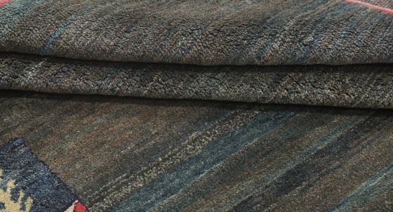 Image 1 of Origineel Perzisch tapijt Gabbeh Ghashghai oosters tapijt 301 cm x 222 cm oud natuurlijk