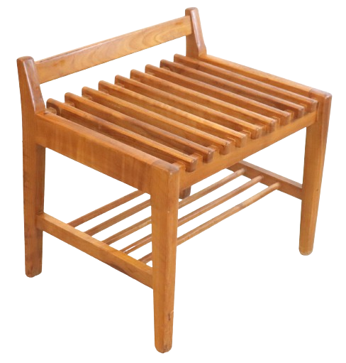 Banc de hall / banc à lattes