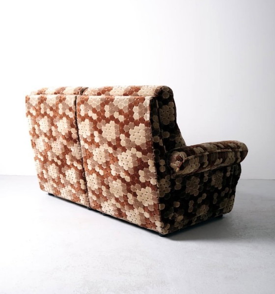 Image 1 of Space Age style Sofa from the 70’s, Funky Upholstery
