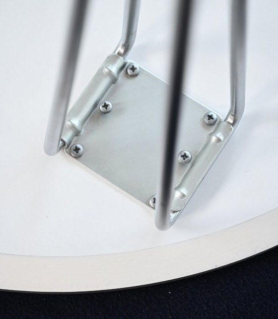 Fritz Hansen Supercircular Dining Table Designed by Piet Hein & Bruno Mathsson, 1968 – Eettafels, rvs (photo 3 of 5)