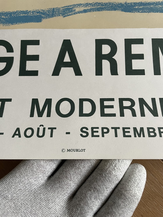 Image 1 of Pablo Picasso (1881-1973), Hommage a René Char, Musee d'Art Moderne de Ceret, Mourlot, Parigi, di Henri Deschamps