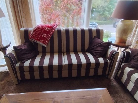 Image 1 of Divano classico a righe Duresta