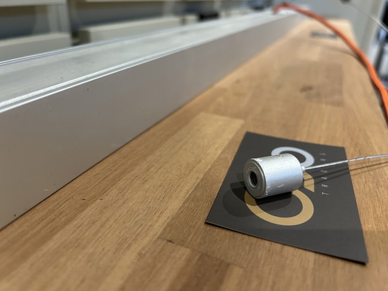 Image 1 of Tobias Grau 'go seiling' Light Bar with Red Accents  168cm