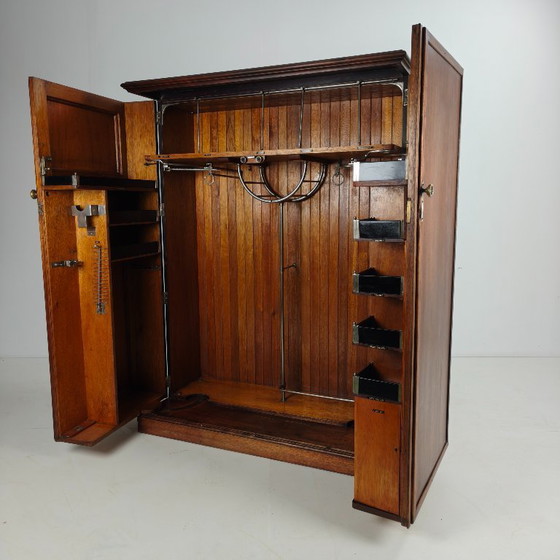 Image 1 of Art-Deco-Herrengarderobe Compactom – 1920