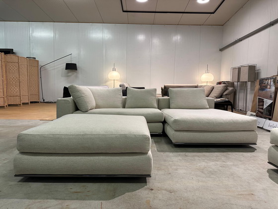 Image 1 of Newly Reupholstered Minotti Hamilton Corner Sofa