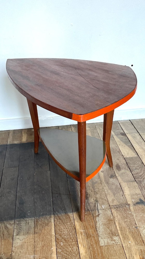 Tripod Coffee Table, 1950s/60s – Plastic, Plexiglass (photo 24 of 34)
