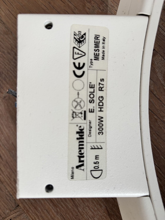 Image 1 of Lámpara de pared Artemide Mesmeri x5