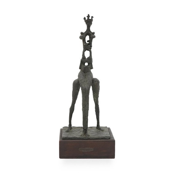 Image 1 of Aldo Greco, scultura in bronzo “La Regina”, anni ’60