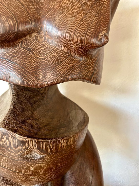 Hombre torso, Esculturas, Madera, Beige, Abstract (foto 18 de 18)