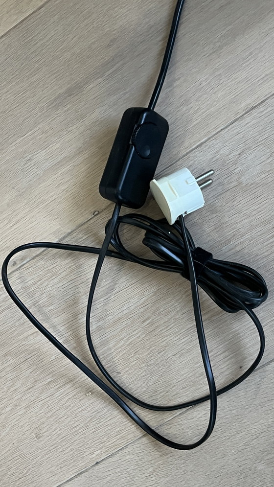 Image 1 of Zeldzame vintage E'Luce vloerlamp met Murano-glas – Design italien