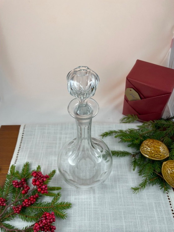 Image 1 of Franse handgeslepen kristallen karaf – stijl begin 20e eeuw