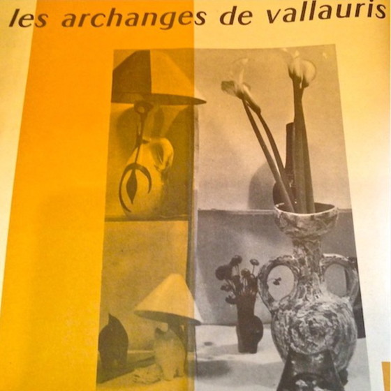 Image 1 of Vintage lamp by Lilette and Gilbert Valentin for Les Archanges, France 1950