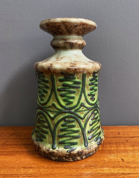 Image 1 of Strehla vase model 1228 1970s German Pottery