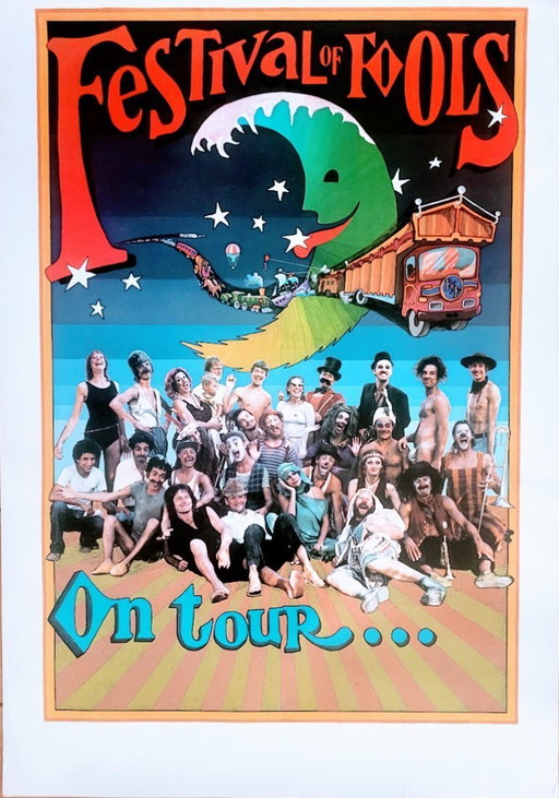 AFFICHE DU FESTIVAL DES FOUS JANGO EDWARDS