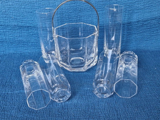 Image 1 of Servizio cocktail cristallo made in Italy anni70