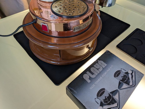 Image 1 of Elektra Micro Casa Lever S1 + macinacaffè Elektra + base Elektra SB + tazze Playa in acciaio inox