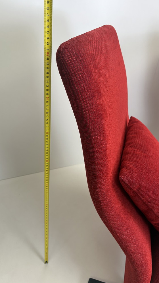 Image 1 of 2 poltrone Concorde rosse design Pierre Paulin Artifort