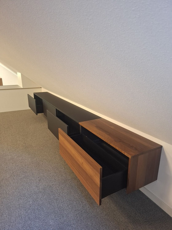 Buffet bas flottant / Meuble TV – MDF, Bois (photo 2 of 5)