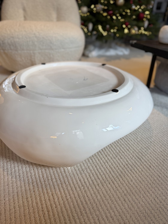 Image 1 of Salon tafel wit gelakt 70s