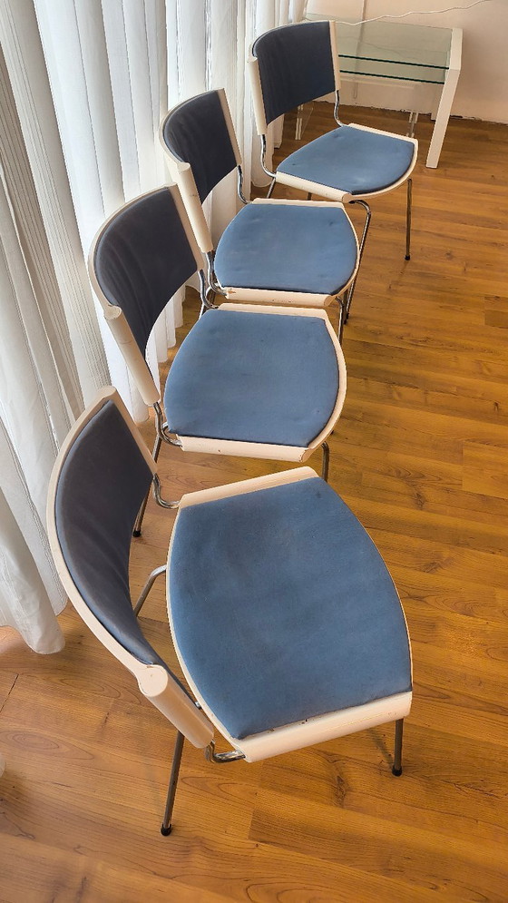 Nina Ditzel 'Badminton chair' set van 4 – Dining chairs, Textile (photo 2 of 6)