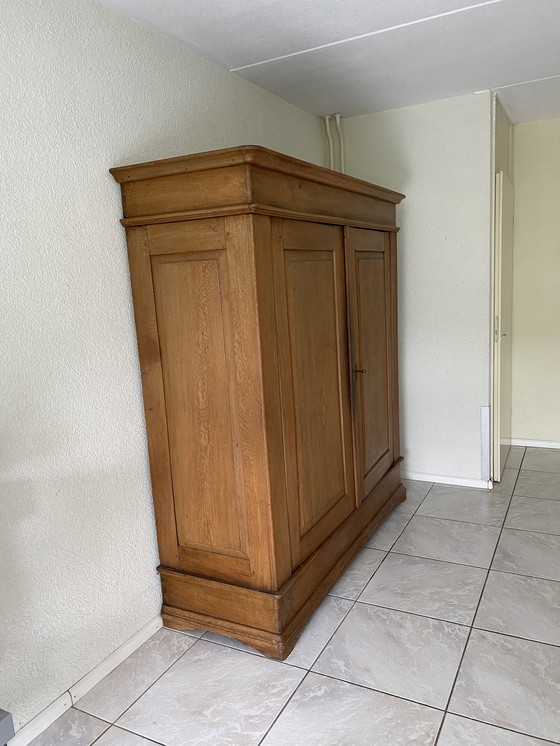 Image 1 of 1 Drenthe linen cabinet antique