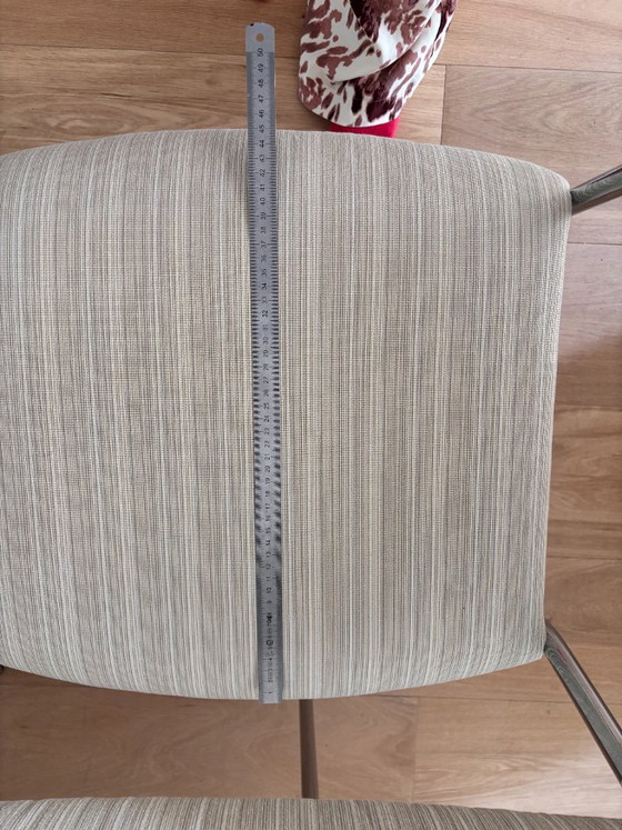 Set di 4 sedie vintage in cromo beige – Sedie da pranzo, Tessile (photo 8 of 11)