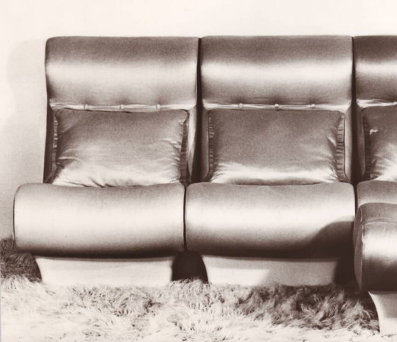 Divano modulare 5 posti originale Otto Zapf – vitsoe, Divani modulari, Cotone (photo 4 of 5)