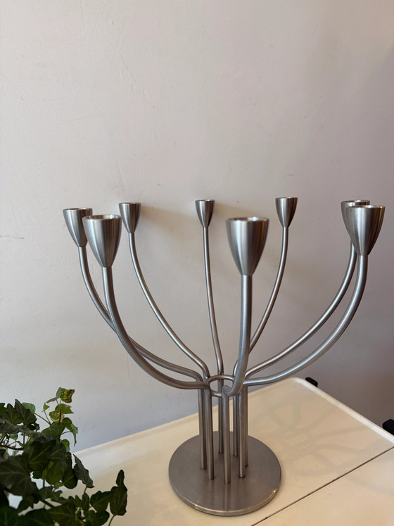 90er Jahre Ikea Stockholm Kerzenständer – Hagberg, Kerzenhalter, Metal (photo 2 of 8)