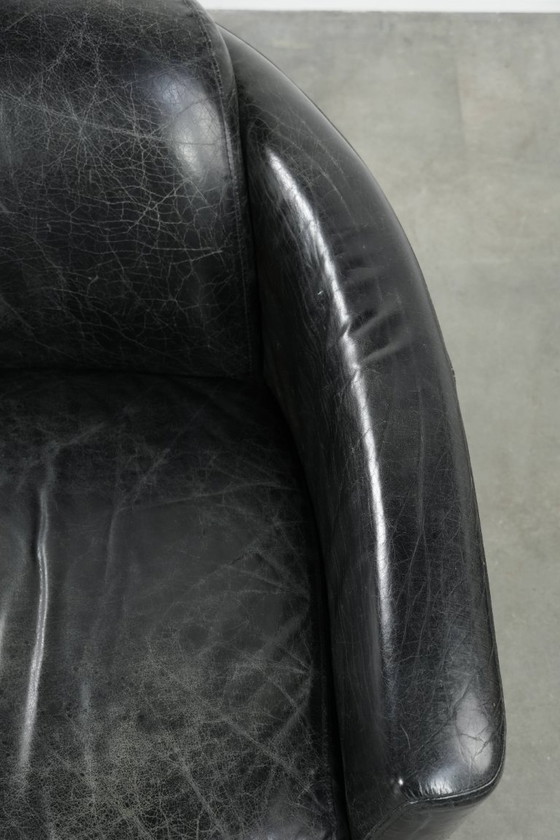 Image 1 of Atemberaubende und einzigartige Zweisitzer-Sitzbank im Aviator-Design aus Rindsleder