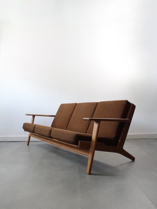 Divano danese vintage di Hans Wegner, GE-290
