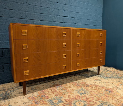 Commode double vintage, années 1960, design danois