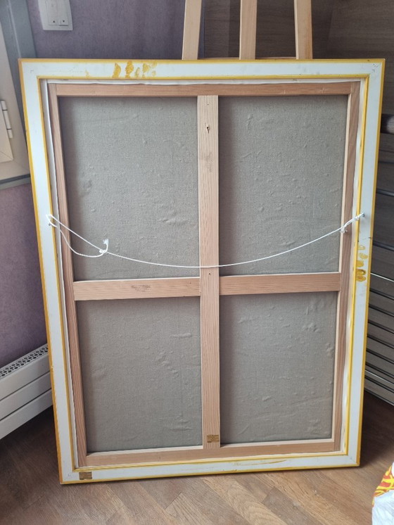 Image 1 of Litografía en relieve Jacques Villeglé : La guerra es una mierda".